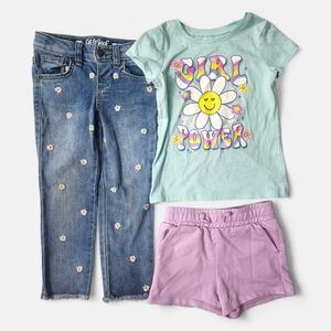 Girls 3PC Outfit Set Size 4T – Cat & Jack , The Children’s Place